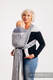 Fular, tejido jacquard (100% algodón) - PARA USO PROFESIONAL - CHERISH 1.0 - talla S #babywearing