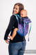 Nosidło Klamrowe ONBUHIMO z tkaniny żakardowej (100% bawełna), rozmiar Toddler - SOWY BUBO - ZMROK #babywearing