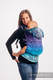 LennyGo Ergonomic Carrier, Toddler Size, jacquard weave 100% cotton - BUBO OWLS - DUSK #babywearing