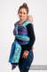 Żakardowa chusta do noszenia dzieci, 100% bawełna - SOWY BUBO - ZMROK - rozmiar L #babywearing