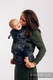 LennyGo Porte-bébé ergonomique, taille bébé, jacquard 100% coton, UNDER THE LEAVES - NIGHT VENTURE #babywearing