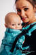 Porte-bébé LennyUpGrade, taille standard, jacquard, (80% Coton, 20% Soie) - LOVKA - FLOW #babywearing