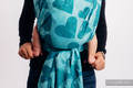 Fular, tejido jacquard (80% algodón, 20% seda) - LOVKA - FLOW - talla L #babywearing