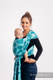 Żakardowa chusta do noszenia dzieci, (80% bawełna, 20% jedwab) - LOVKA - FLOW - rozmiar S #babywearing