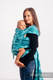 WRAP-TAI portabebé Toddler con capucha/ jacquard sarga, (80% algodón, 20% seda) - LOVKA - FLOW #babywearing