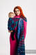 Żakardowa chusta kółkowa do noszenia dzieci, (100% bawełna) - ZAPLĄTANI W MIŁOŚĆ - long 2.1m #babywearing