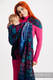 Ringsling, Jacquard Weave (100% cotton) - with gathered shoulder - TANGLED IN LOVE - long 2.1m #babywearing