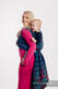 Fascia portabebè, tessitura Jacquard (100% cotone) - TANGLED IN LOVE - taglia XS #babywearing