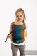 Puppentragehilfe, hergestellt vom gewebten Stoff (100% Baumwolle) - BIG LOVE RAINBOW DARK  #babywearing