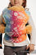 Puppentragehilfe, hergestellt vom gewebten Stoff (100% Baumwolle) - DRAGONFLY RAINBOW #babywearing