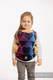 Doll Carrier made of woven fabric, 100% cotton - LOVKA PINKY VIOLET #babywearing