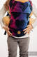 Nosidełko dla lalek z tkaniny chustowej - LOVKA PINKY VIOLET #babywearing