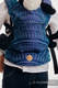 Nosidełko dla lalek z tkaniny chustowej - PAWI OGON - PROWANSJA #babywearing