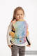 Porte-bébé pour poupée fait de tissu tissé, 100 % coton - SWALLOWS RAINBOW LIGHT  #babywearing