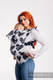 LennyGo Ergonomic Carrier, Baby Size, jacquard weave 100% cotton - LOVKA CLASSIC #babywearing