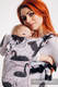 LennyGo Ergonomic Carrier, Baby Size, jacquard weave 100% cotton - WILD SWANS #babywearing
