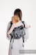 Onbuhimo de Lenny, taille toddler, jacquard (100% coton) - TIME (with skull)  #babywearing