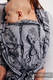 Żakardowa chusta do noszenia dzieci, bawełna - Czas (z czaszką) - rozmiar XS #babywearing
