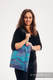 Borsa Shoulder Bag in tessuto di fascia (100% cotone) - PRISM - BLUE RAY #babywearing