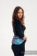 Marsupio portaoggetti Waist Bag in tessuto di fascia, misura large (100% cotone) - PRISM - BLUE RAY #babywearing