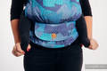 Mochila LennyUpGrade, talla estándar, tejido jaqurad 100% algodón - PRISM - BLUE RAY #babywearing