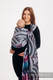 Baby Wrap, Jacquard Weave (65% cotton, 35% bamboo) - PEACOCK'S TAIL - DREAMSPACE - size M #babywearing
