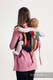 Lenny Buckle Onbuhimo baby carrier, toddler size, broken-twill weave (100% cotton) - FOREST MEADOW #babywearing