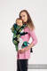 LennyGo Ergonomic Carrier, Toddler Size, jacquard weave 100% cotton - MONSTERA  #babywearing