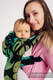 LennyGo Mochila ergonómica, talla bebé, jacquard 100% algodón - MONSTERA #babywearing