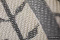 Fascia portabebè, tessitura Jacquard (85% cotone, 15% bamboo charcoal) - SKETCHES OF NATURE - PURE - taglia XS  #babywearing