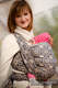 Baby Wrap, Jacquard Weave (100% cotton) - Rosette - size S #babywearing