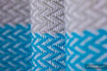 Fular Línea Básica, tejido Herringbone (100% algodón) - LITTLE HERRINGBONE LARIMAR - talla S (grado B) #babywearing