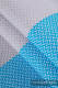 Écharpe de la gamme de base, tissage herringbone (100 % coton) - LITTLE HERRINGBONE LARIMAR - taille M #babywearing