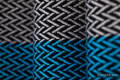 Fular Línea Básica, tejido Herringbone (100% algodón) - LITTLE HERRINGBONE SODALITE - talla XS #babywearing