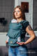 Mochila LennyUpGrade, talla estándar, tejido de espiga 100% algodón - BASIC LINE AMAZONITE #babywearing