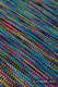 Fascia portabebè, tessitura Jacquard (100% cotone) - COLORFUL WIND - taglia XS #babywearing