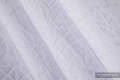 Ringsling, Jacquard Weave (100% cotton) - PEACOCK'S TAIL - BLANCO - standard 1.8m #babywearing