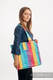 Shoulder bag made of wrap fabric (100% cotton) - PEACOCK’S TAIL - FUNFAIR - standard size 37cmx37cm #babywearing