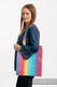 Shopping bag made of wrap fabric (100% cotton) - PEACOCK’S TAIL - FUNFAIR  #babywearing