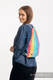 Plecak/worek - 100% bawełna - PAWI OGON - FUNFAIR - uniwersalny rozmiar 32cmx43cm #babywearing