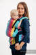 Porte-bébé LennyUpGrade, taille standard, jacquard, 100% coton - PEACOCK'S TAIL - FUNFAIR  #babywearing