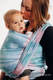 Fular, tejido jacquard (91% algodón, 9% tencel) - UNICORN LACE - talla XS #babywearing