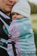 Nosidełko LennyUpGrade  z tkaniny żakardowej (91% bawełna, 9% tencel), rozmiar standard - KORONKA UNICORN #babywearing