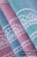 Ringsling, Jacquard Weave, with gathered shoulder (91% cotton, 9% tencel) - UNICORN LACE - standard 1.8m #babywearing
