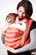 Chusta do noszenia dziecka, tkana splotem skośno-krzyżowym - Cynamonowy Smak - rozmiar M #babywearing