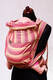 Nosidełko dla dzieci MEI-TAI, bambus / bawełna skośno-krzyżowa z kapturkiem #babywearing