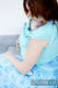 Stretchy/Elastic Baby Sling - Turquoise - size M (grade B) #babywearing