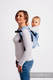 Onbuhimo SAD LennyLamb, talla Toddler, tejido espiga (100% algodón) - LITTLE HERRINGBONE AZUL #babywearing