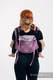 Onbuhimo de Lenny, taille standard, jacquard (100% lin) - LOTUS - PURPLE  #babywearing