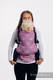 Nosidełko LennyUpGrade z tkaniny żakardowej 100% Len, rozmiar standard - LOTOS - PURPUROWY   #babywearing